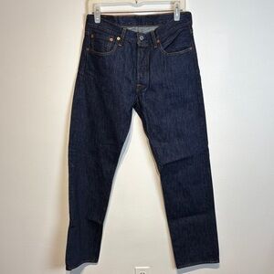 Levi's Dark Indigo Straight Jeans